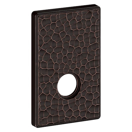 Baldwin Dummy Pair Rosettes Venetian Bronze 5042.112.FD